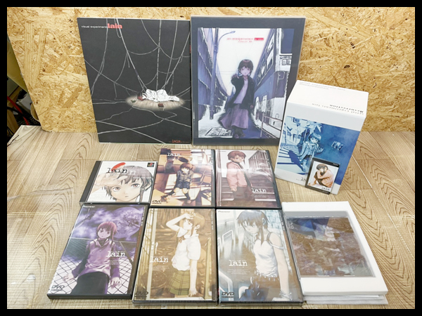 激レア PS用ソフト「serial experiments lain」関連作品 DVDBOX・資料集・画集 入荷しました。 | リサイクルバナナ東雁来店